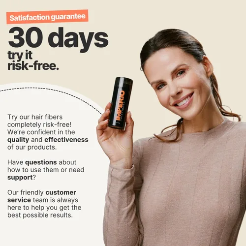 Vista 9 de IMPERIO Fibras de construcción del cabello para adelgazar el cabello, 0.92 oz de fibras capilares de primera calidad para mujeres y hombres