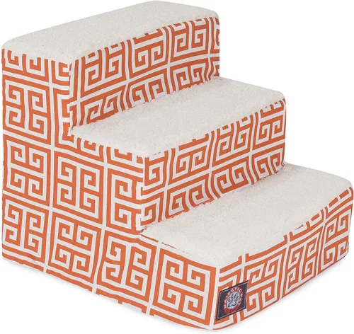 Vista 11 de Majestic Pet - Escaleras portátiles para mascotas suave escalón de espuma de sherpa escalones para perros y gatos rampa para cachorros