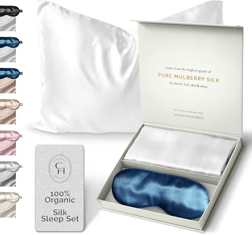 Vista 58 de FUNDA DE ALMOHADA DE SEDA DE MORERA 100% SUNDAYSILKS™, Fundas de almohada de seda para cabello y piel, Superior a la funda de almohada de satén