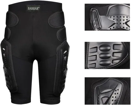 Vista 3 de Pantalones de Armadura Protectora Equipo de Caballero de Hockey para Motocicleta Motocross Carreras Esquí Almohadillas Protectoras Deportivas
