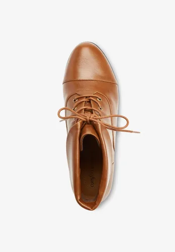 Vista 5 de Comfortview Botines The Darcy de ancho ancho para mujer