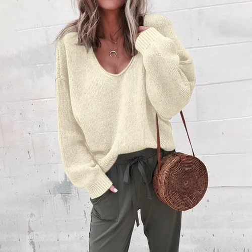 Vista 2 de Sudaderas con capucha para mujer, cuello en V, suave, cálido, cómodo, de manga larga, ligera, casual, a la moda