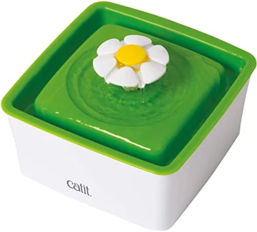 Vista 5 de Filtros de reemplazo de acción triple Catit Senses 2.0 Mini Flower para fuente de agua para gatos, paquete de 3 - Filtros de reemplazo para fuente
