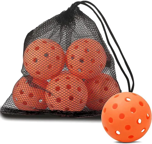 Vista 7 de 2 bolsas de malla para pelotas de golf y pickleballs, bolsa de malla de golf, bolsa de red multiusos, apta para pelotas de tenis de mesa