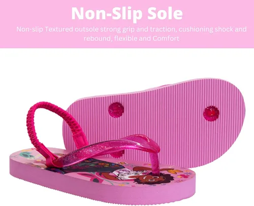 Vista 4 de Disney Sandalias de personajes para niñas y niños, zapatos de agua para niños, Minnie Mouse Mickey Moana Toy Story Elsa Frozen Cars Encanto