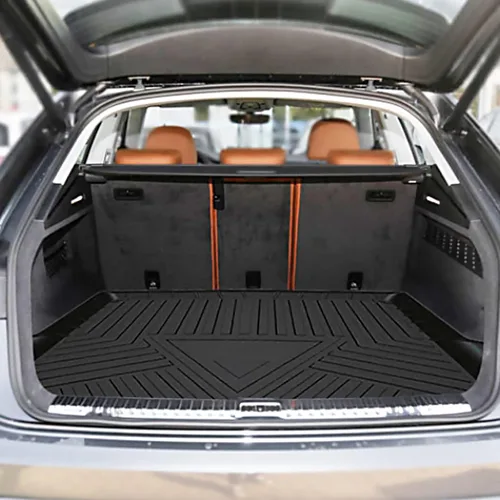 Vista 2 de Car Rubber Trunk mat, for A=UDI Q8 2018-2022, Rubber Luggage mat Car Trunk