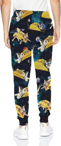 Vista 5 de uideazone - Pants deportivos de estilo casual con estampados en 3D, para hombres y mujeres