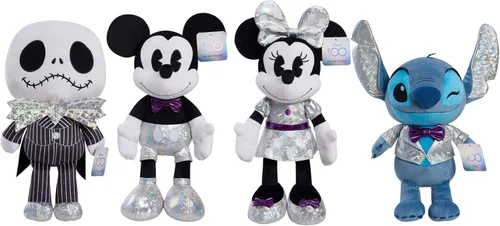 Vista 6 de Disney100 Years of Wonder Mickey Mouse - Animal de peluche grande, juguetes para niños a partir de 2 años Just Play