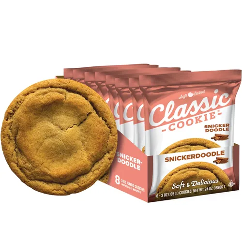 Vista 19 de Classic Cookie, Galletas horneadas suaves, galletas S'mores, 3 onzas, paquete de 8