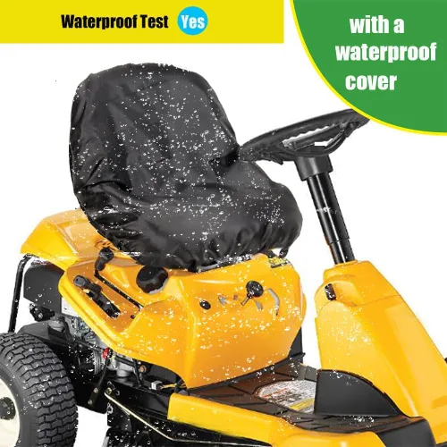 Vista 4 de BeadChica Funda de Asiento Deluxe Impermeable para Cortacésped Compatible con Husqvarna, Funda Universal para Asiento de Tractor
