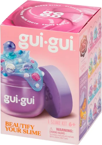 Vista 2 de GUI GUI Kit de slime perfumado, paquete de 1 unidad, proceso de bricolaje de 5 pasos para personalizar tu contenedor Ultimate Slime Glow-Up