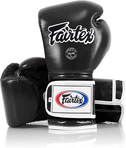 Vista 29 de Fairtex BGV9 Muay para boxeadores profesionales y entrenadores Guante de estilo mexicano para golpeadores duros Guantes MMA para artes marciales