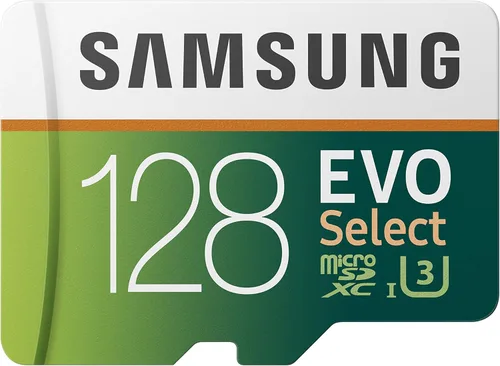 Vista 10 de Samsung 64 GB, 100 MB/s (U3) MicroSD EVO Select Tarjeta de memoria con adaptador (MB-ME64GA/AM)