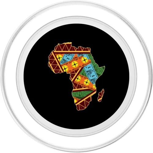 Vista 2 de Africa Continent Proud Heritage African Pride Black Culture PopSockets MagSafe PopGrip for iPhone