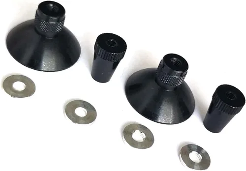 Vista 7 de DEVMO Negro Compatible con Fu-taba/Spek-Trum DX5i DX6 DX6i DX7S DX8 DX9 / Tar-anis X9D Transmisor de paraguas Gimbal Sticks Extremos RC Products