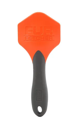 Vista 2 de Hartz Groomer's Best Fur Fetcher De-Shedder - Cepillo para perro, color negro