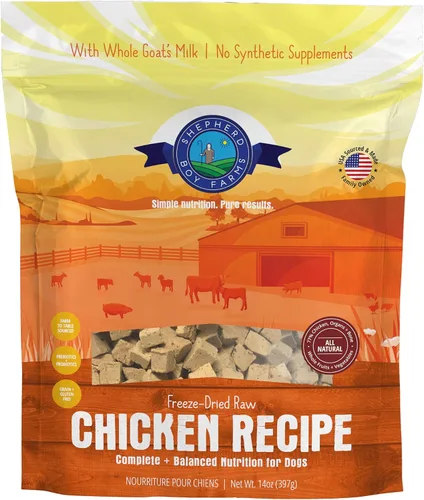 Vista 12 de Shepherd Boy Farms Alimento crudo liofilizado para perros, receta de cocodrilo, totalmente natural, sin sintéticos, fabricado en Estados Unidos