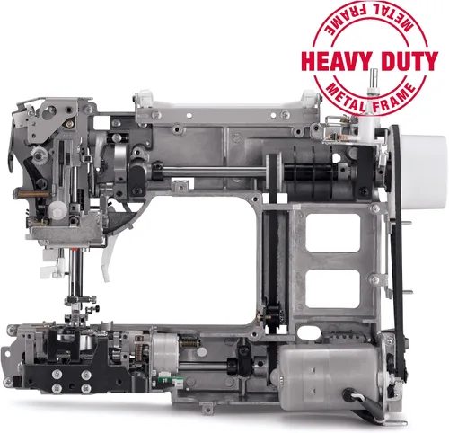 Vista 6 de Singer 4411: máquina de coser resistente con velocidad de costura muy alta, Plástico, Blanco, M 11 stitches deliver 69 applications, 50% more