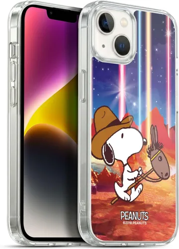 Vista 59 de Head Case Designs Funda de gel con licencia oficial de Peanuts Nebula Cactus Needles Snoopy Space Cowboy [protección de grado militar] compatible