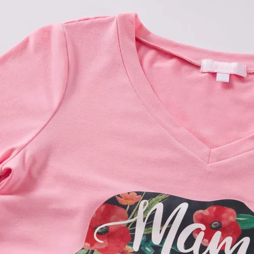 Vista 3 de Bhome Maternity- Camiseta de manga corta para embarazo