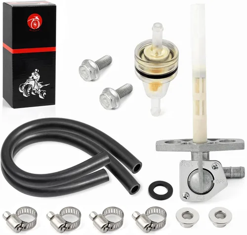 Vista 3 de 16950-KT0-831 Kit de válvula de combustible para tanque de gas de 0.315 in para Honda XR200R XR250R XR350R XR400R XR500R XR600R 16950-KCY-671