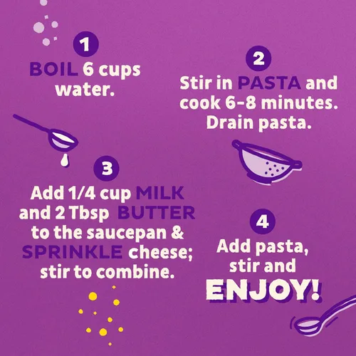 Vista 5 de Annie's Macarrones y Cheddar clásico con pasta orgánica, hechos con queso real, acompañamiento de cena o aperitivo, 6 onzas