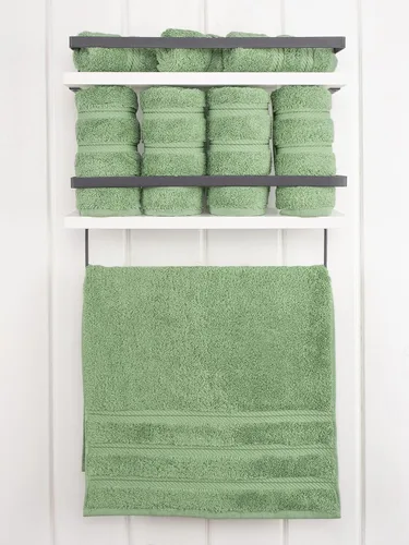 Vista 6 de American Soft Linen Paquete de 4 toallas de baño, 4 toallas de mano y 4 paños de baño