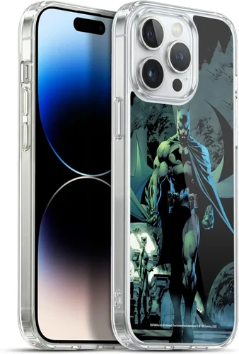 Vista 64 de Head Case Designs Funda de gel suave con licencia oficial de Batman DC Comics Hush Catwoman icónica de cómic, compatible con Apple iPhone 11 Pro Max