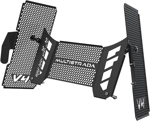 Vista 2 de Cubierta protectora de rejilla de radiador de motocicleta para Multistrada V4 / Multistrada V4 S/Multistrada V4 Pikes Peak/Multistrada V4