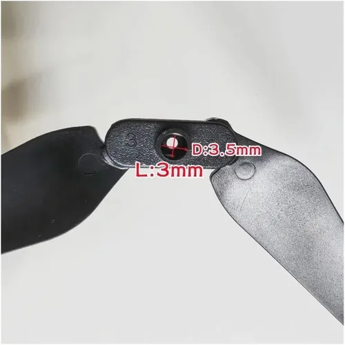 Vista 4 de 8 unids Fit para E88 E88Pro RC Drone Propeller Blade Plastic Spare Parts RC Quadcopter Parts