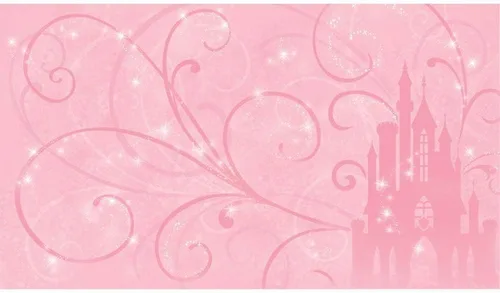 Vista 5 de Disney RoomMates JL1280M Disney Princess Royal Debut - Mural de pared extraíble activado por agua, 10.5 pies x 6 pies
