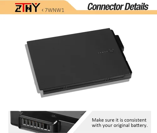 Vista 4 de 7WNW1 Reemplazo de batería para Dell Latitude 5424 Rugged Extreme, Latitude 5420 Rugged Extreme, Latitude 7424 Rugged Extreme P85G P85G001 P86G