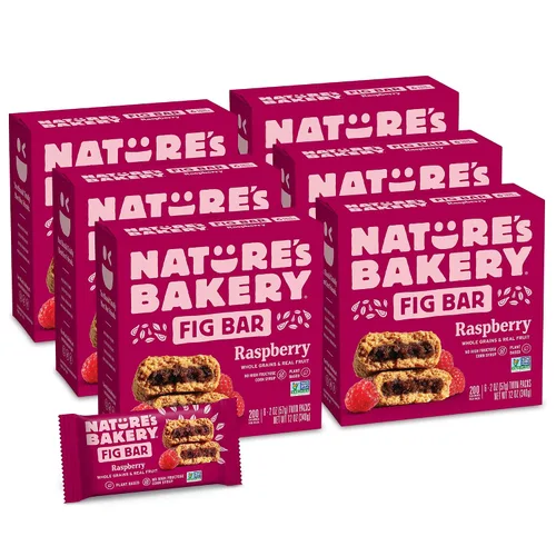 Vista 22 de Nature's Bakery Barra de higos, manzana y canela, 2 oz manillar de bicicleta