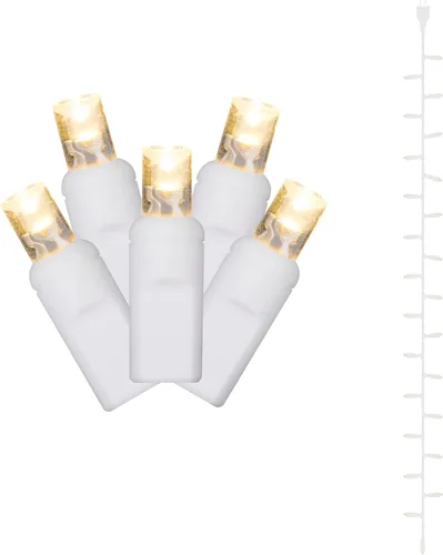 Vista 2 de Vickerman X13W529 - Juego de 25 luces LED Twkle Wa, 1 unidad, color blanco puro