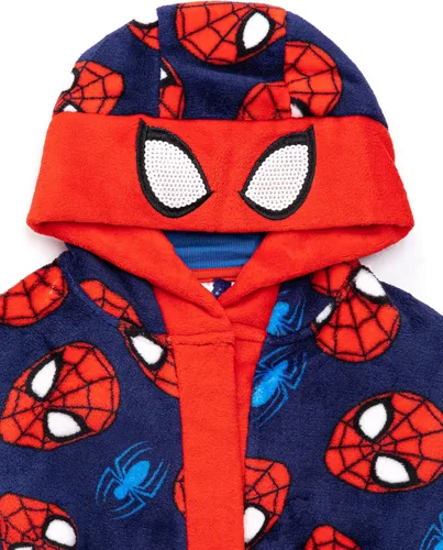 Vista 5 de Marvel Spider-Man - Albornoz para niños y niños