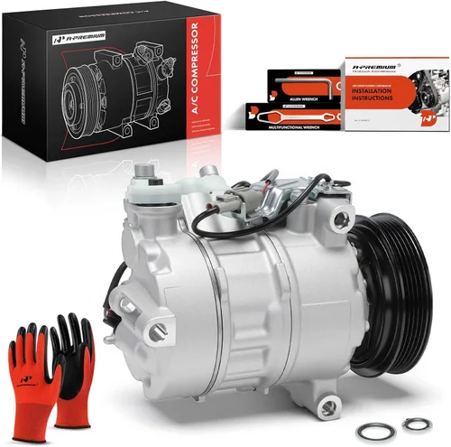 Vista 10 de A-Premium Compresor de CA con embrague compatible con Mercedes-Benz