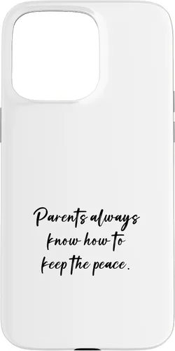 Vista 28 de iPhone 16 Parents always know how to keep the peace. Case