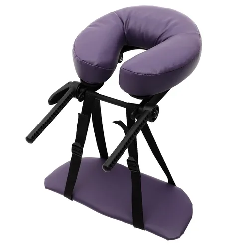 Vista 10 de Mesa de masaje Cuello Almohada Cama Masaje Reposacabezas Almohada de cara Salón de belleza abajo