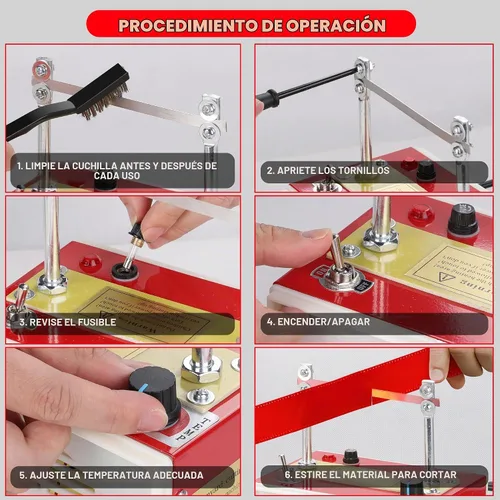 Vista 4 de Hromee Cortador de cuerda eléctrico 60W