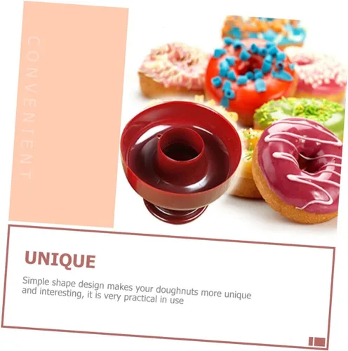 Vista 9 de 4 moldes de donas multifunción gruesos y redondos para hornear donas para el hogar, herramientas de cocina para hacer deliciosas donas