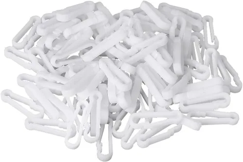 Vista 8 de Freebily 100 piezas de plástico clips ganchos mini hebilla paracord mochila correas bolsa piezas