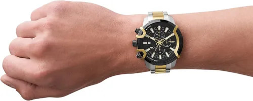 Vista 4 de Diesel Reloj cronógrafo de cuarzo de acero inoxidable para hombre, Griffed - DZ4519