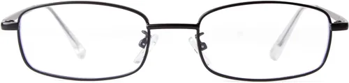 Vista 4 de ADE WU Gafas de moda para mujer y hombre, lentes rectangulares Y2K de luz azul de los años 90, de metal, dorado, plateado, negro, anteojos falsos