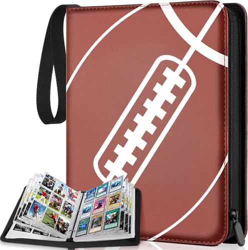 Vista 8 de Carpeta de 900 bolsillos para tarjetas de béisbol para tarjetas de intercambio, fundas para tarjetas de béisbol, juego de protectores para tarjetas
