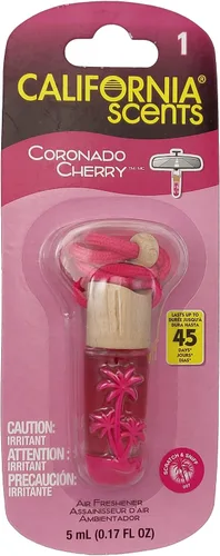 Vista 10 de California Scents Ambientadores colgantes, collar de vial colgante, ambientador colgante para automóvil y eliminador de olores para olores fuertes