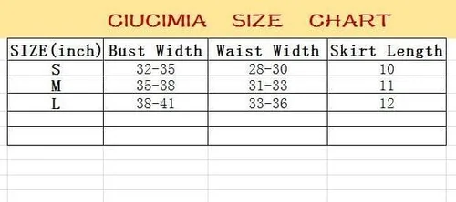 Vista 2 de CIUCIMIA Womens Sexy Costume Outfit Babydoll Lingerie Cosplay Nurse Sets School Girl Uniform French Maid Bedroom Clothes