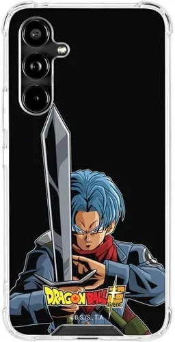 Vista 17 de Skinit Funda transparente compatible con Galaxy A54 5G, diseño oficial de Dragon Ball Super Goku Negro - DBZSPR04