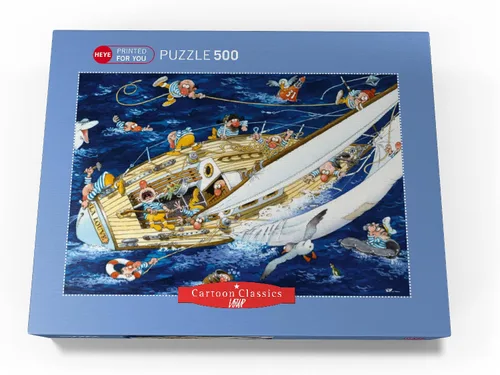 Vista 4 de MyPuzzle Sailors - Jean-Jacques Loup - Cartoon Classics - Rompecabezas prémium de 500 piezas para adultos