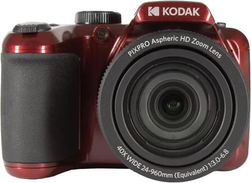 Vista 3 de Kodak PIXPRO AZ405 - Cámara digital (rojo) Sensor de 20 MP, zoom óptico de 40x, lente gran angular de 0.945 in y estabilización óptica de imagen
