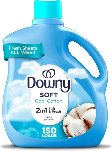 Vista 13 de Downy Líquido suavizante de telas, aroma fresco de abril, 111 onzas líquidas, 150 cargas